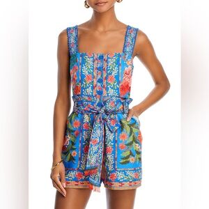 Farm Rio Blue Jumpsuit